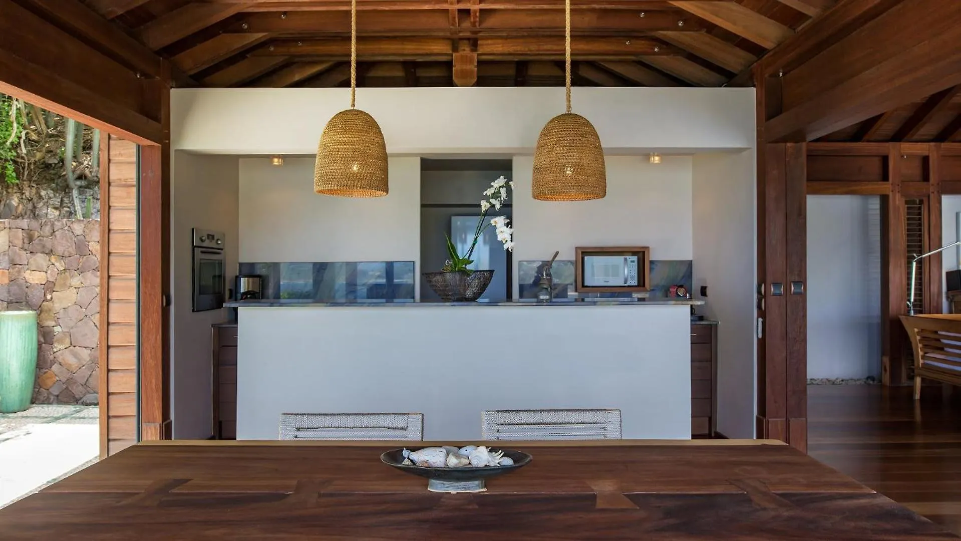 Panoramic Villa With Exotic Decor St. Barthelemy 생 바르텔레미